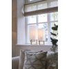 Stolová lampa 16,5x16,5x39 cm WYN potlač dreva prírodná+ľanová krémová