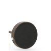Stolová lampa LED Ø17x35 cm DINY potlač dreva tmavohnedá+krémová
