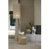 Stojaca lampa Ø38x180 cm MICKY ľanová olivovozelená