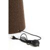 Stojacia lampa Ø38x180 cm MICKY bouclé hnedá