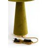 Stolová lampa Ø30x61 cm DEVIA zamatovo zelená