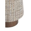 Stolová lampa Ø15x42 cm HOWIE drevená potlač tmavohnedá+svetlohnedá