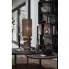 Stolová lampa Ø22x67,5 cm DANIALO drevená potlač d hnedá+d hnedá