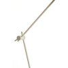 Stolová lampa G9 38x15x51 cm RIJEKA svetlosivá+stmievač