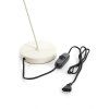 Stolová lampa G9 38x15x51 cm RIJEKA svetlosivá+stmievač