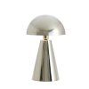 Stolová lampa Ø31x49 cm SURRINA lesklý nikel