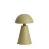 Stolová lampa Ø26x41 cm SURRINA matná olivovozelená