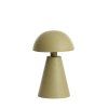 Stolová lampa Ø26x41 cm SURRINA matná olivovozelená