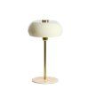 Stolová lampa Ø26x47 cm SURIN lesklá krémová+zlatá
