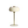 Stolová lampa Ø26x47 cm SURIN lesklá krémová+zlatá
