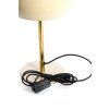 Stolová lampa Ø22x34 cm SURIN lesklá svetlosivá+zlatá