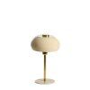 Stolová lampa Ø22x34 cm SURIN lesklá svetlosivá+zlatá