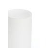 Stolová lampa Ø12x35 cm RYLANO sklo mliečna+piesková+antický bronz