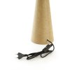 Stolová lampa Ø20x58 cm MICKY ľanová olivovozelená