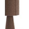 Stolná lampa Ø20x58 cm MICKY bouclé hnedá