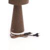 Stolná lampa Ø20x58 cm MICKY bouclé hnedá