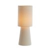 Stolná lampa Ø20x58 cm MIKKEL bouclé krémová