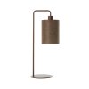 Stolová lampa 26x20x59,5 cm DONIO drevená potlač d hnedá+d hnedá