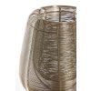 Stolová lampa Ø24x54 cm ABOSO svetlo zlatá