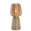 Stolová lampa Ø24x54 cm ABOSO svetlo zlatá