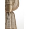 Stolová lampa Ø18x42 cm ABOSO svetlo zlatá