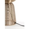 Stolová lampa Ø18x42 cm ABOSO svetlo zlatá