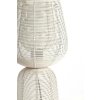 Stolová lampa Ø18x42 cm ABOSO krémová