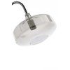 Stojaca lampa 45x29,5x160 cm SOLNA matná čierna + dymové sklo