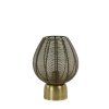 Stolová lampa Ø25x34 cm SUNEKO antický bronz