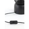 Stolová lampa Ø13,5x49,5 cm LEZUZA matná čierna