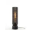 Stolová lampa Ø13,5x49,5 cm LEZUZA matná čierna