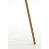 Stojanová lampa s trojnožkou Ø42x146 cm MAYSON sklo zlatá-číra+zlatá
