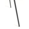 Stojanová lampa trojnožka Ø42x146 cm MAYSON dymové sklo+matná čierna
