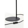 Stolová lampa 27x18x58 cm LEKAR čierna + dymové sklo