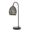 Stolová lampa 23x18x60 cm MEYA matná čierna+zlatá