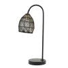 Stolová lampa 23x18x60 cm MEYA matná čierna+zlatá