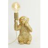 Stolová lampa 20x19,5x34 cm MONKEY zlatá