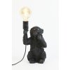 Stolová lampa 20x19,5x34 cm MONKEY čierna