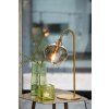 Stolová lampa E14 28x17x50,5 cm RAKEL antický bronz+dymová