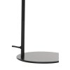 Stolová lampa E14 28x17x50,5 cm RAKEL matná čierna+dymová