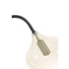 Stolová lampa E14 28x17x50,5 cm RAKEL matná čierna+dymová