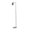 Stojaca lampa 32,5x23x147 cm SALOMO drevená potlač tmavohnedá