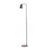 Stojaca lampa 32,5x23x147 cm SALOMO drevená potlač tmavohnedá