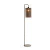 Stojaca lampa 33,5x28x155 cm DONIO drevená potlač d hnedá+d hnedá