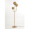 Stojaca lampa 3L E14 38x20x162 cm MAGDALA sklo hnedá+zlatá