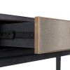 Konzola Bloomville mosadzná shagreen