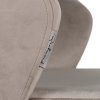 Jedálenská stolička Savoy khaki zamat