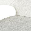 Jedálenská stolička Savoy white bouclé
