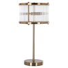 Stolová lampa Loiza, brúsená zlatá