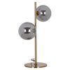 Stolová lampa Lise, brúsená zlatá